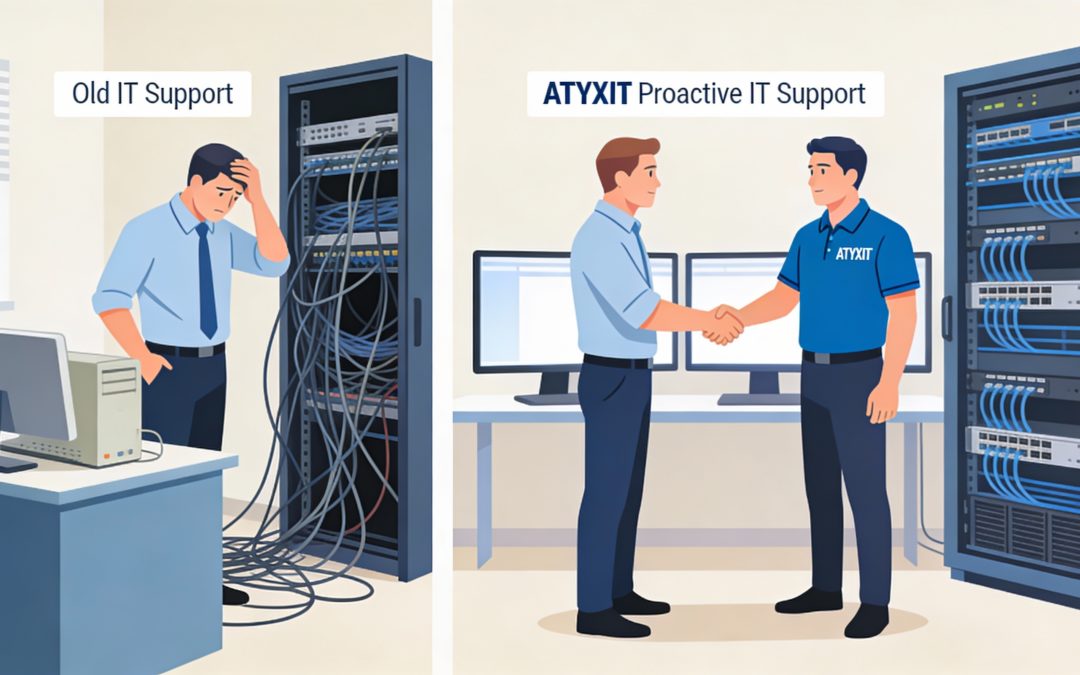 Signs it's time to change IT providers.